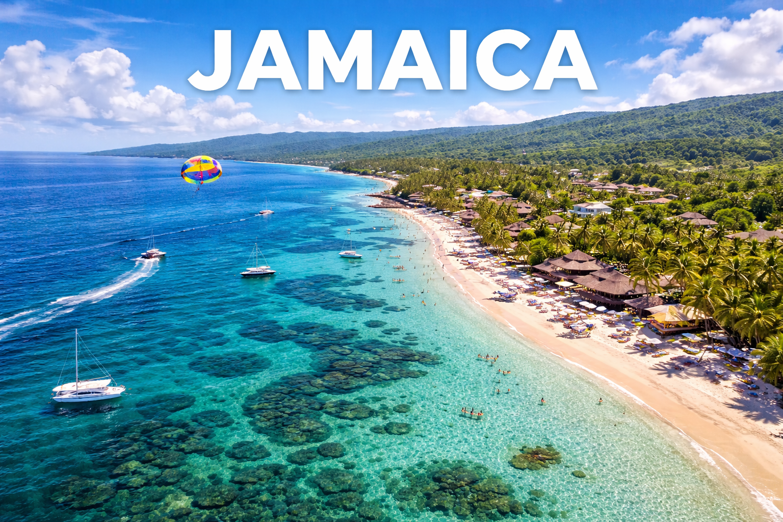 Jamaica Blue Mountains landscape view